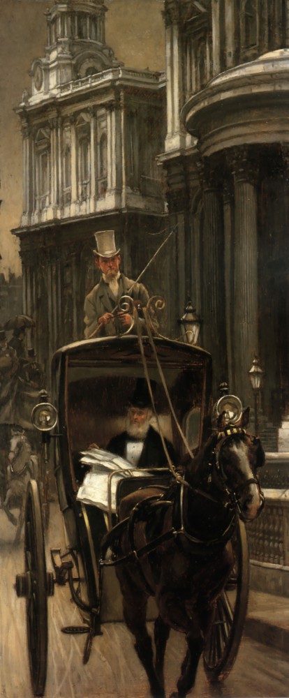 Going to Business by Jacques Joseph (James) Tissot