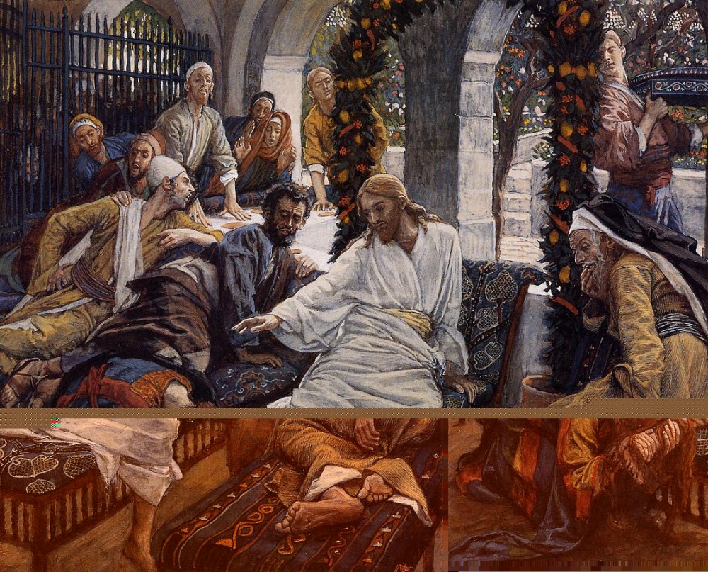 Mary Magdalene-s Box Of Very Precious Ointment by Jacques Joseph (James) Tissot
