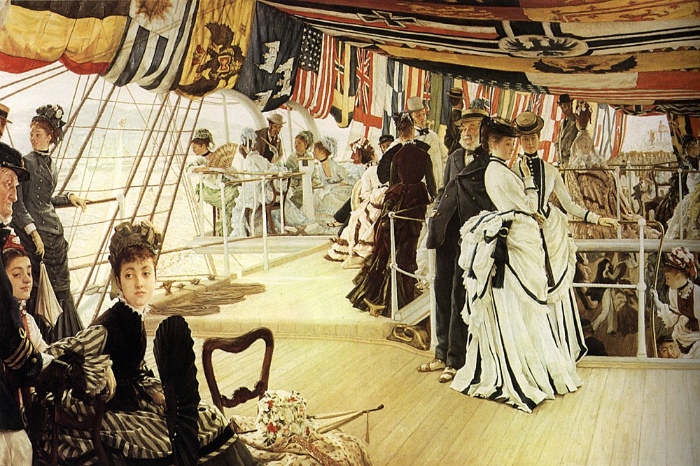 The Ball On Shipboard by Jacques Joseph (James) Tissot