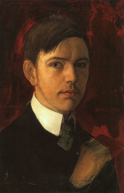 Self Portrait by August Macke