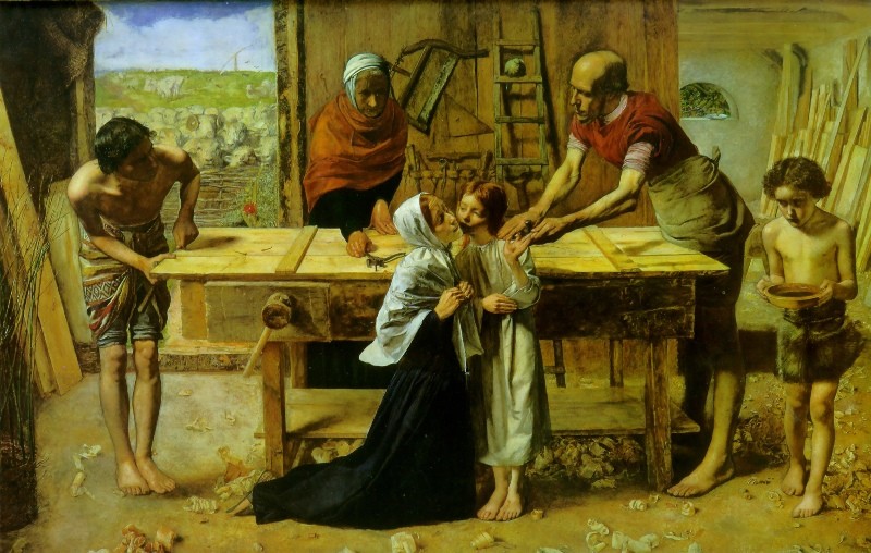 Christ Carpenter by Sir John Everett Millais