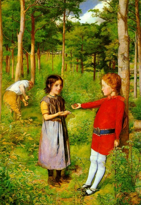 Hunter's Daughter by Sir John Everett Millais