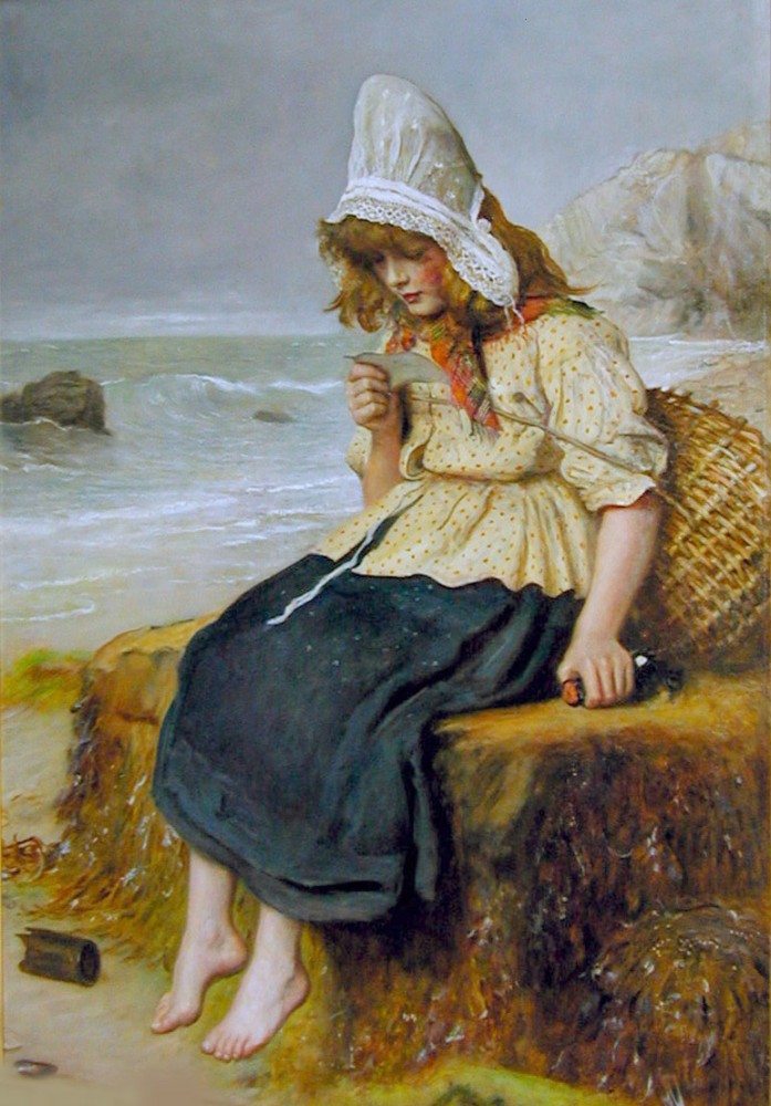 Message From the Sea by Sir John Everett Millais