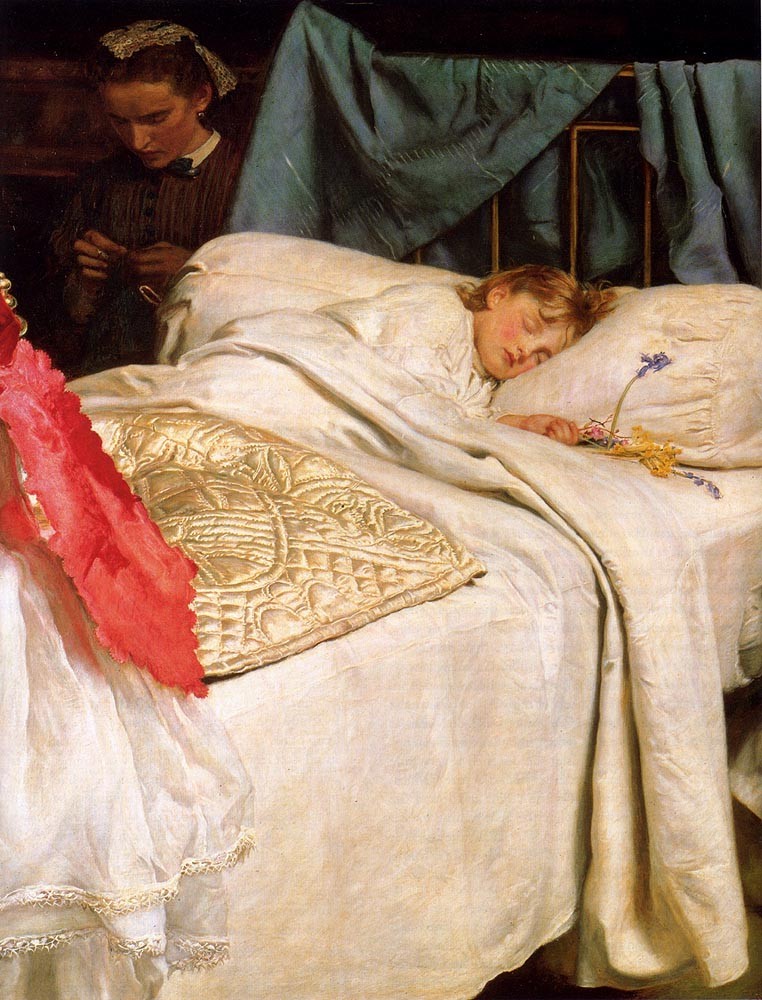 Sleeping by Sir John Everett Millais
