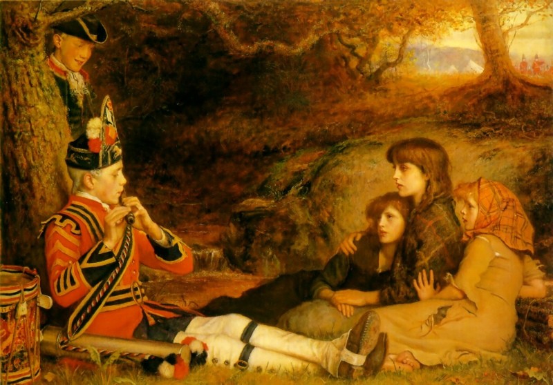The Piper by Sir John Everett Millais