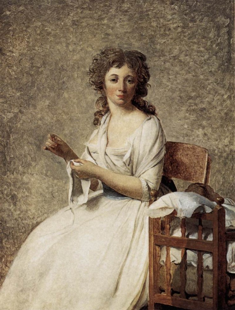 Portrait of Madame Adelaide Pastoret by Jacques-Louis David