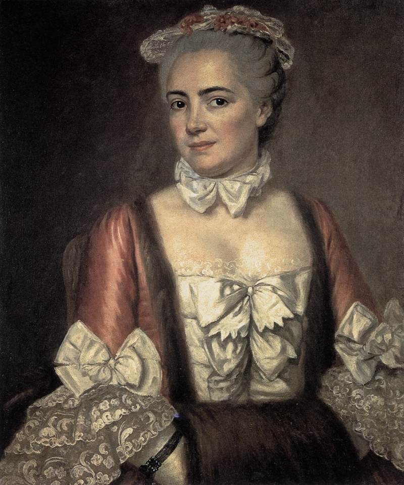 Portrait of Marie Francoise Buron by Jacques-Louis David