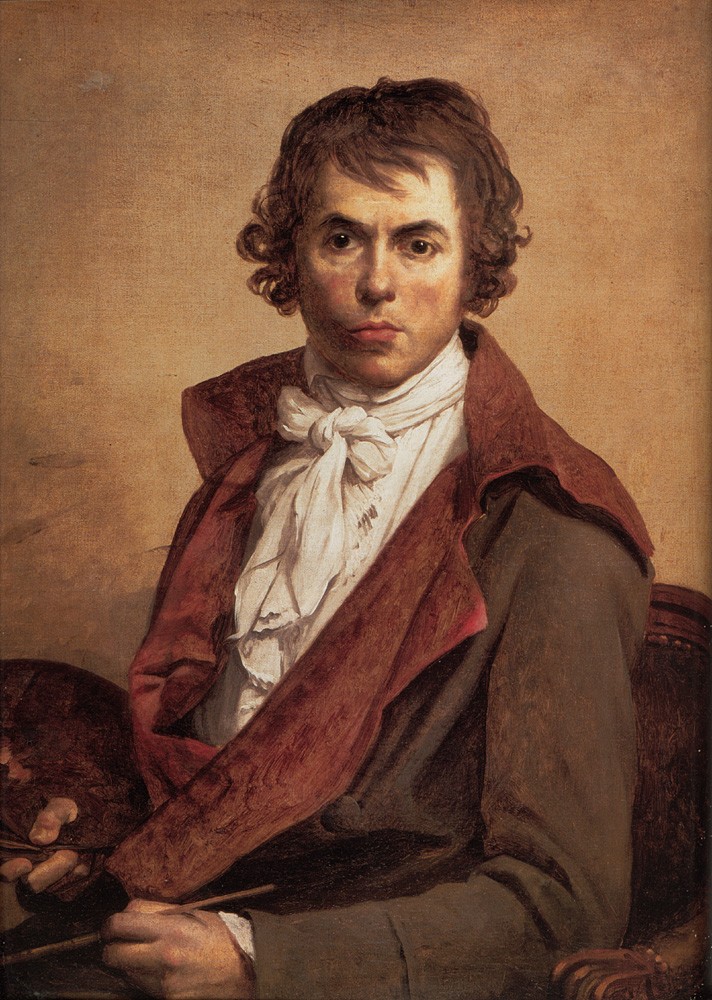 Self Portrait by Jacques-Louis David