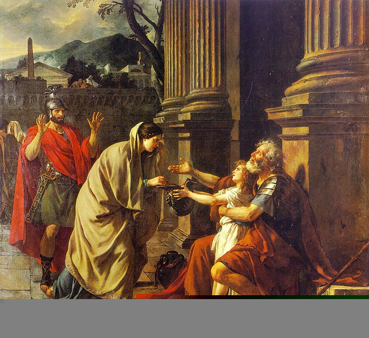 Belisarius by Jacques-Louis David
