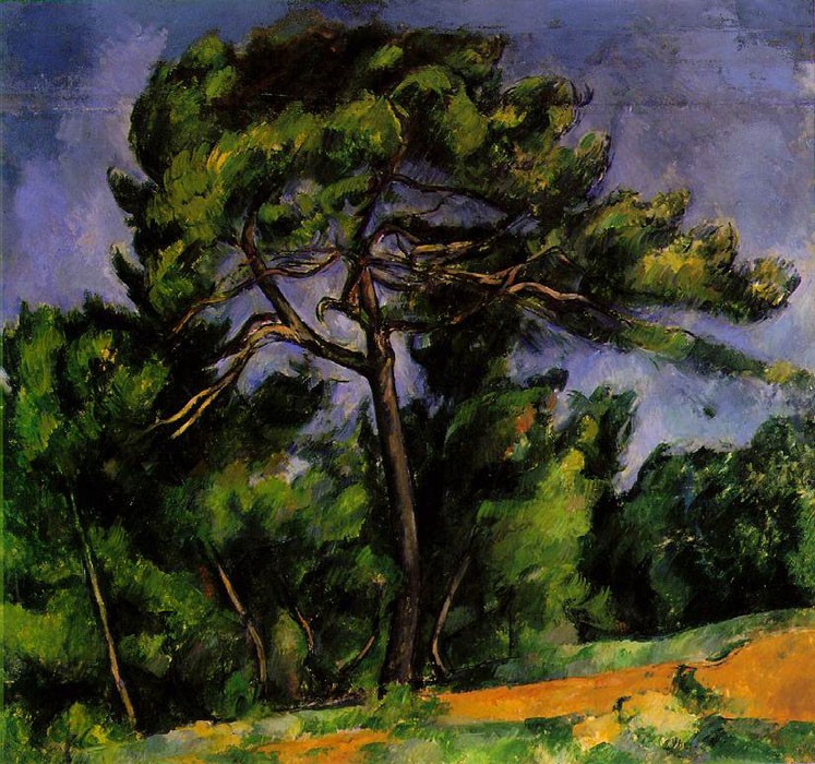 Great Pine by Paul Cézanne