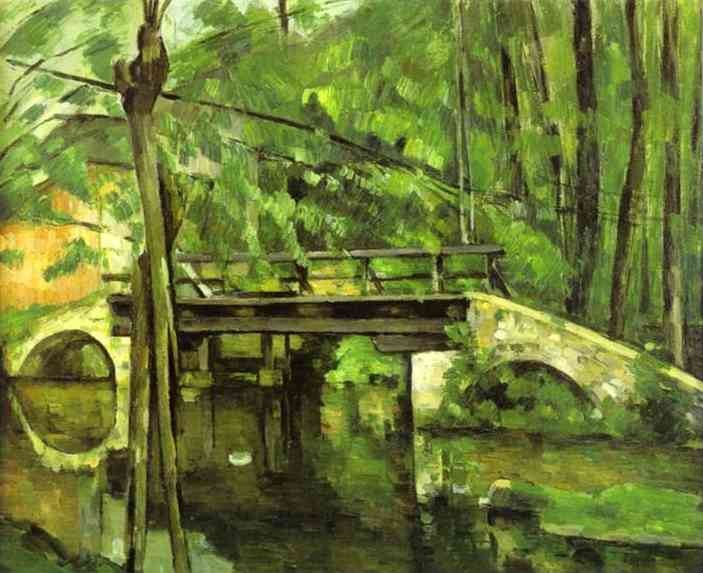 The Bridge of Maincy near Melun by Paul Cézanne