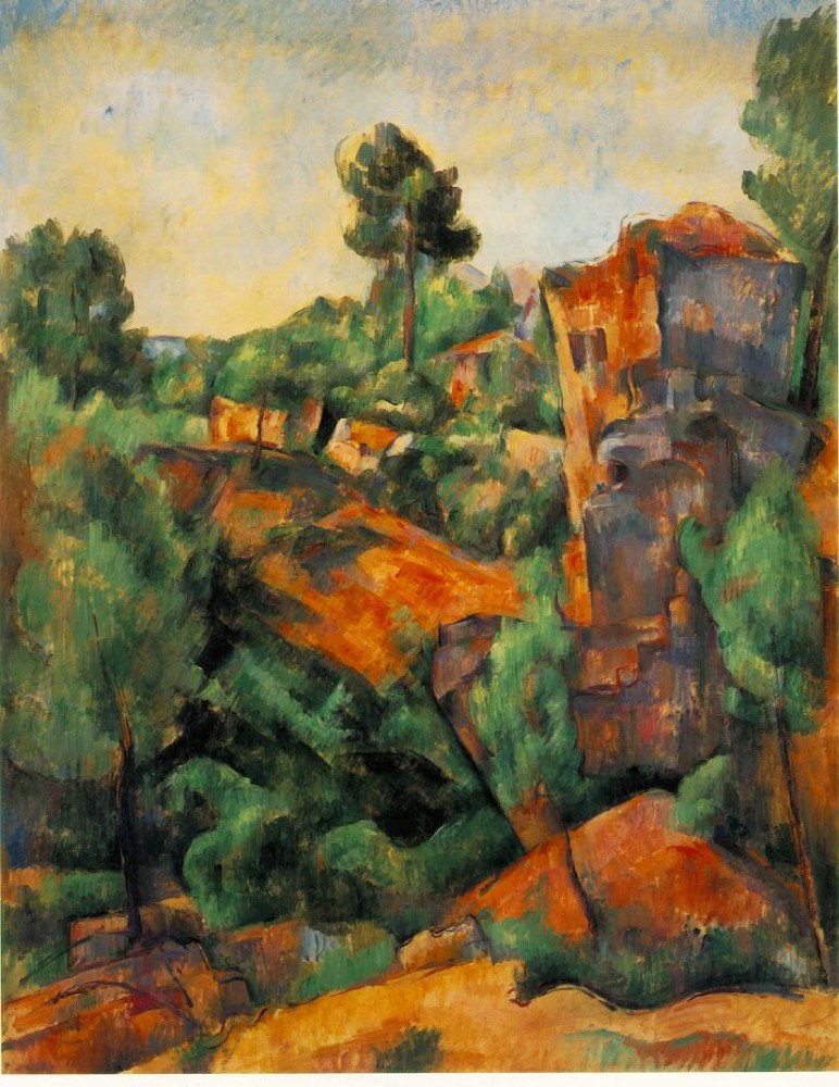 Bibemus Quarry by Paul Cézanne