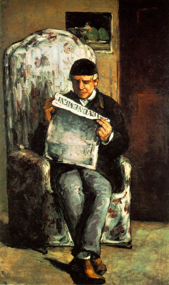 Portrait of the Artist's Father by Paul Cézanne