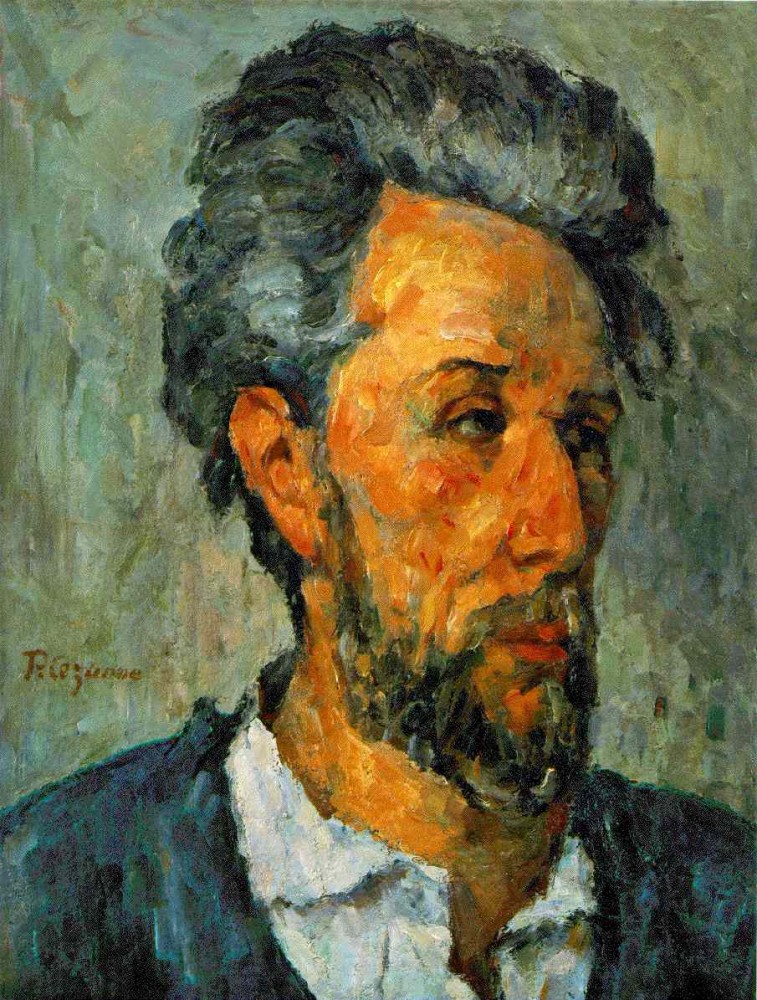 Portrait of Chocquet by Paul Cézanne