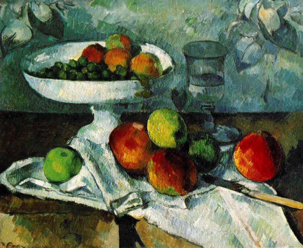 Still Life with Compotier by Paul Cézanne