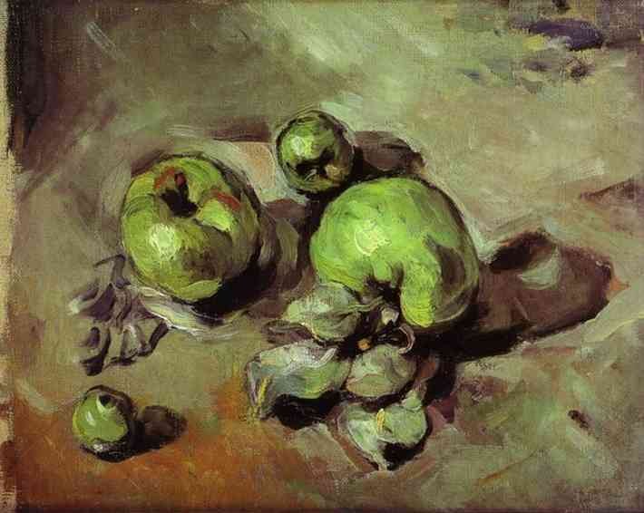 Green Apples by Paul Cézanne