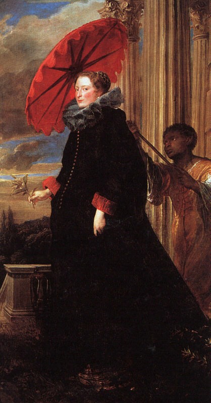 Marchesa Elena Grimaldi by Sir Anthony van Dyck