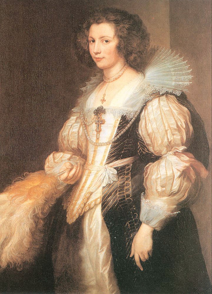 Portrait of Maria Lugia de Tassis by Sir Anthony van Dyck