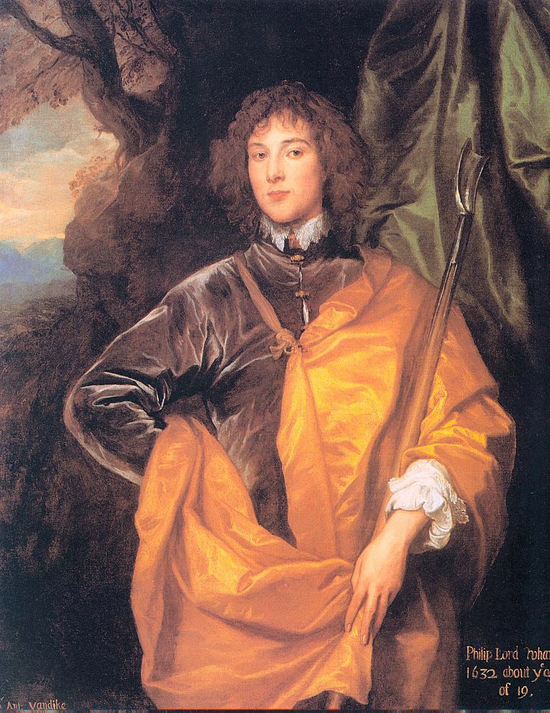 Philip Fourth Lord Wharton by Sir Anthony van Dyck
