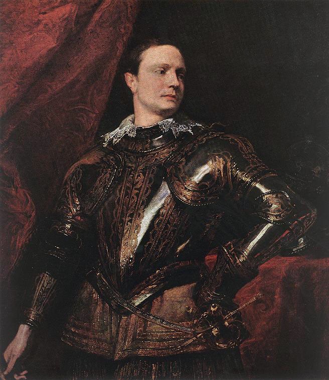 Portrait of a Young General by Sir Anthony van Dyck