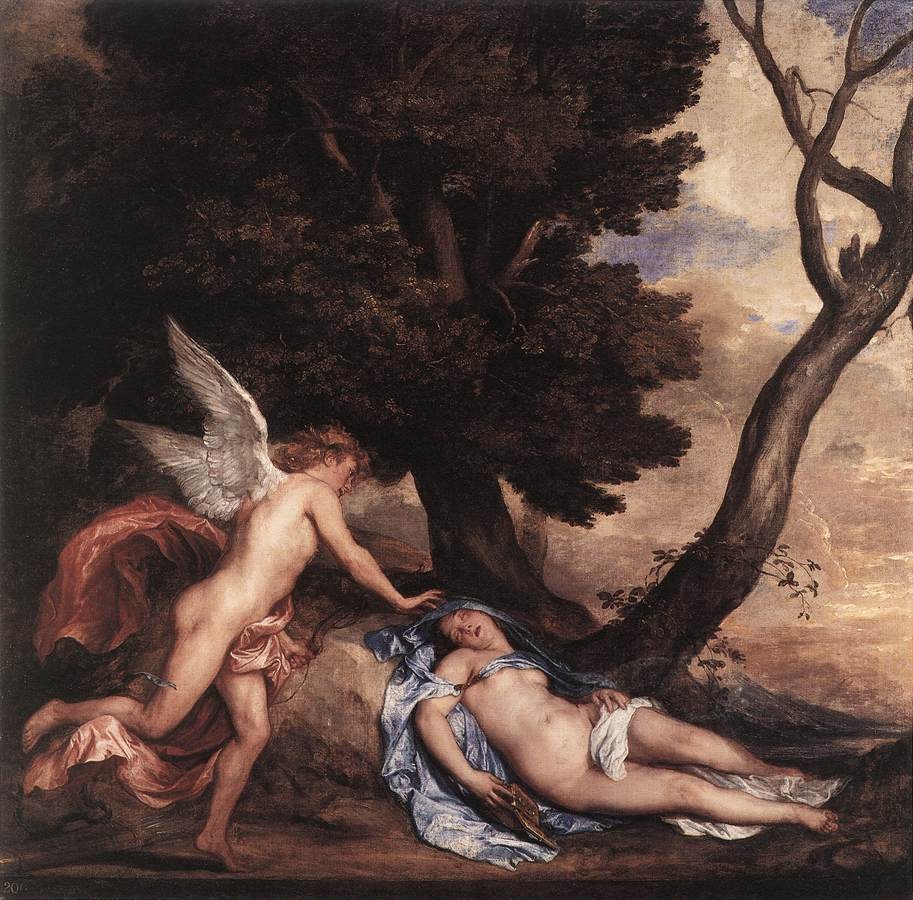 Cupid and Psyche by Sir Anthony van Dyck