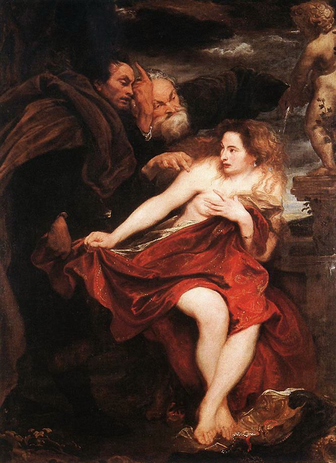 Susanna and the Elders by Sir Anthony van Dyck
