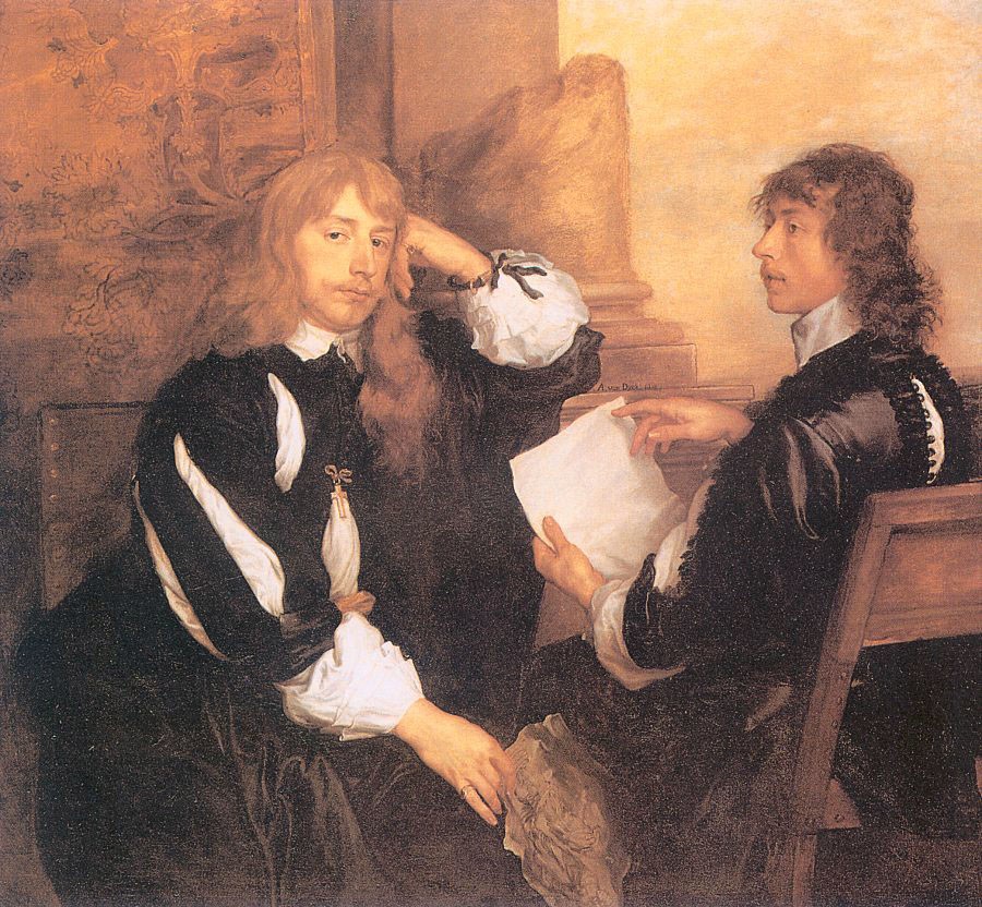 Thomas Killigrew and William Lord Crofts by Sir Anthony van Dyck