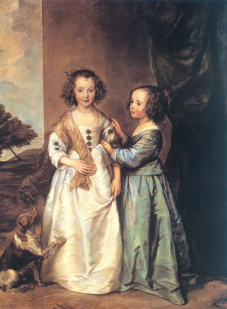 Philadelphia and Elizabeth Wharton by Sir Anthony van Dyck