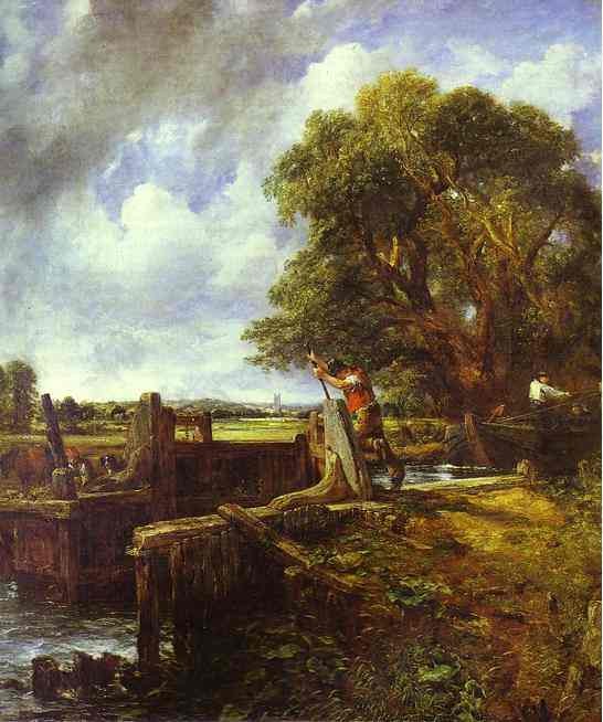 The lock by John Constable
