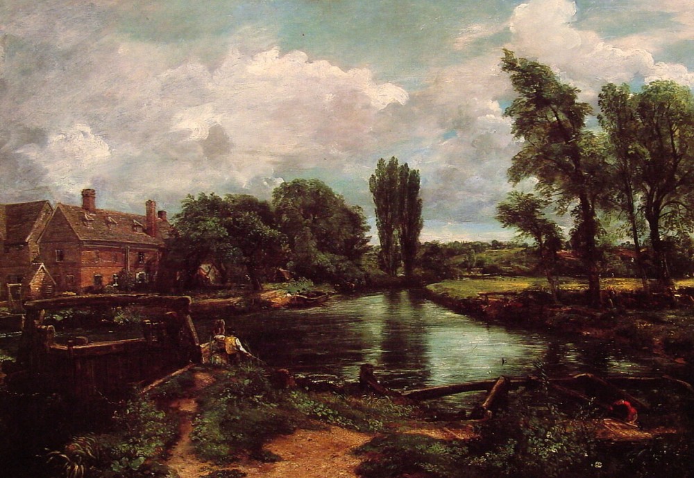 A Water-Mill by John Constable