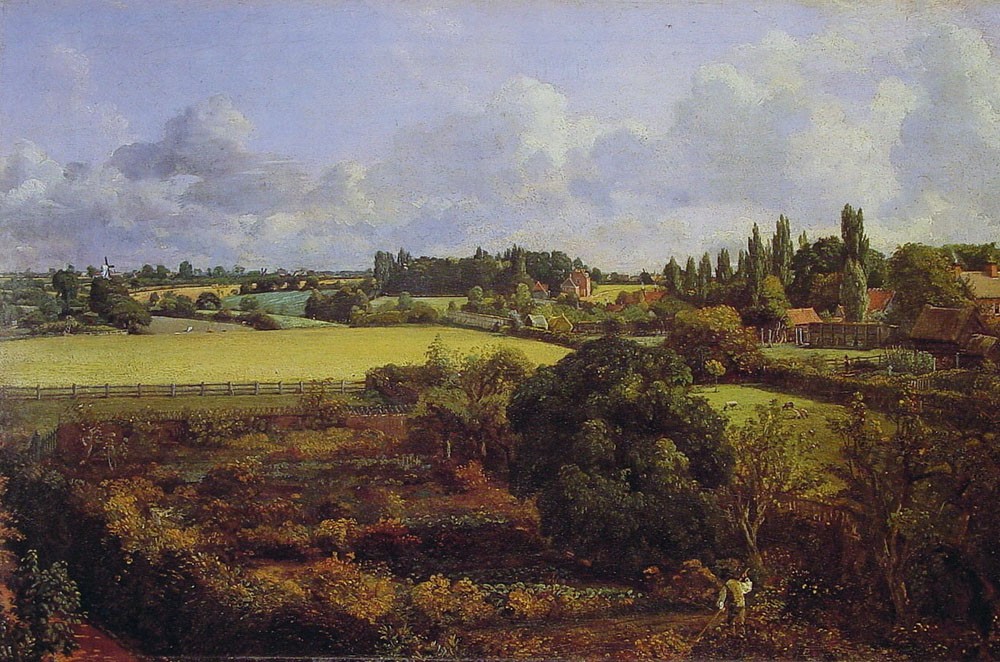 Golding Kitchen Garden a by John Constable