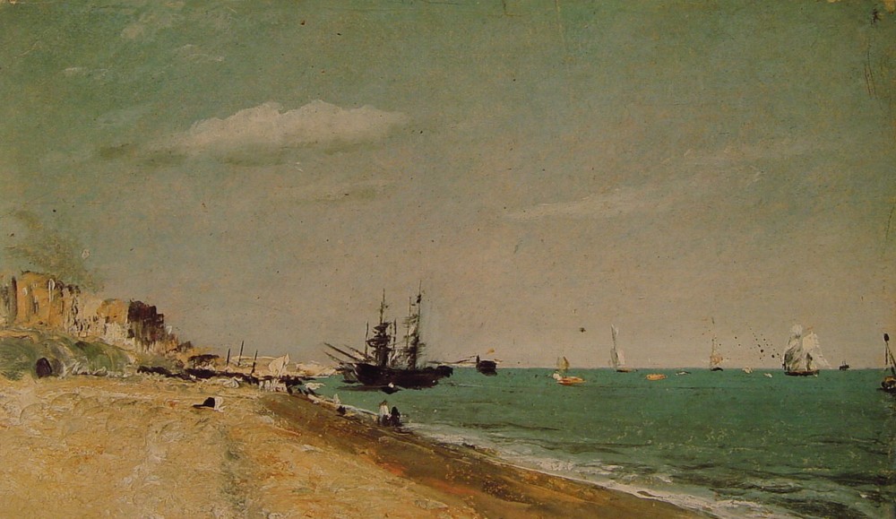 Brighton Beach with Colliers by John Constable