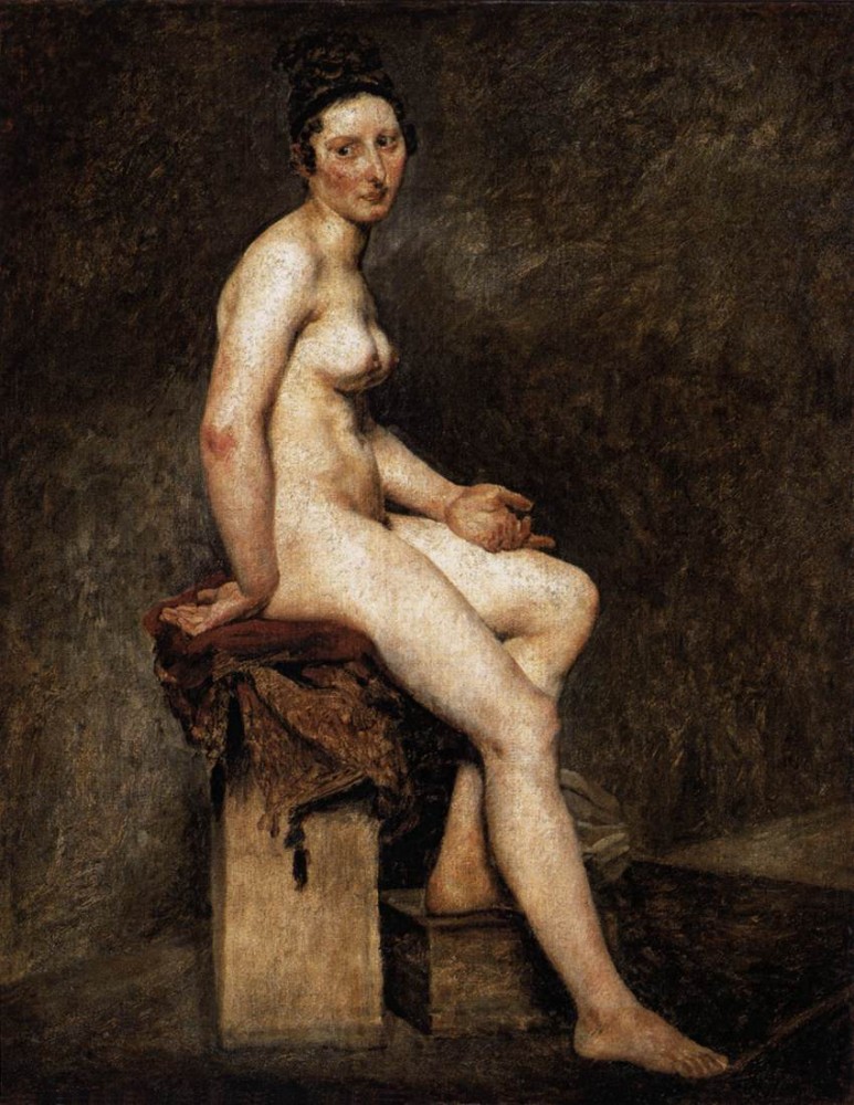 Mlle Rose by Ferdinand Victor Eugène Delacroix