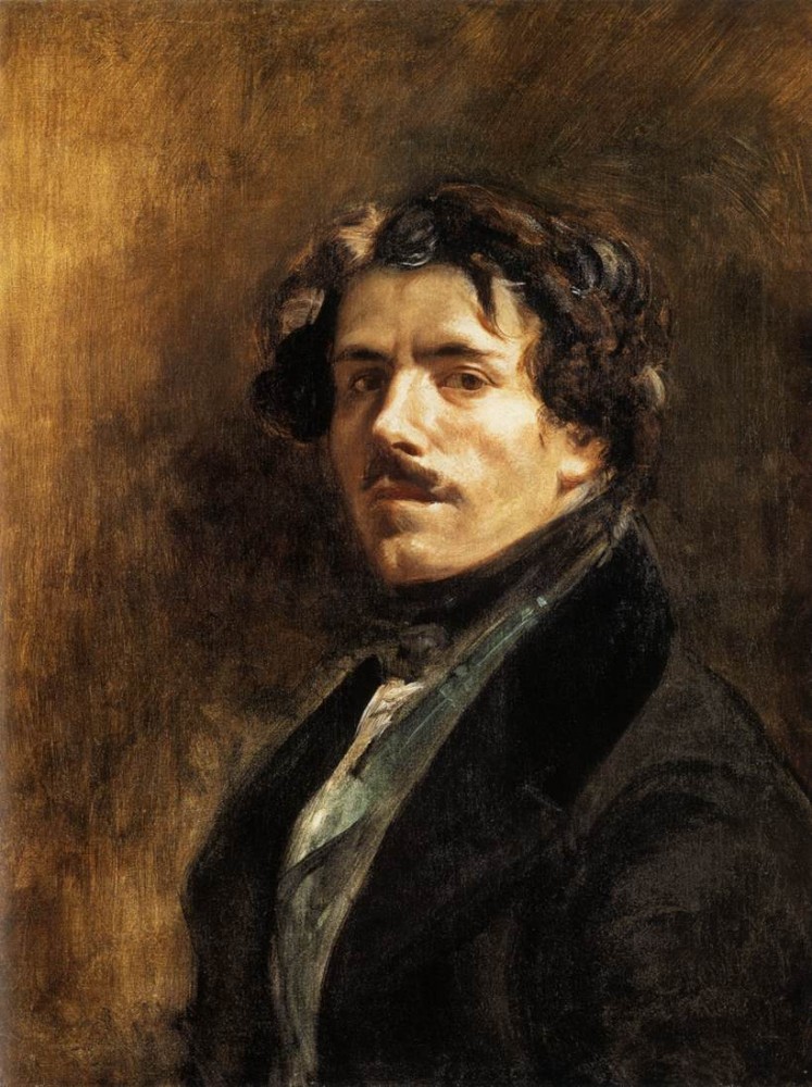 Self Portrait by Ferdinand Victor Eugène Delacroix