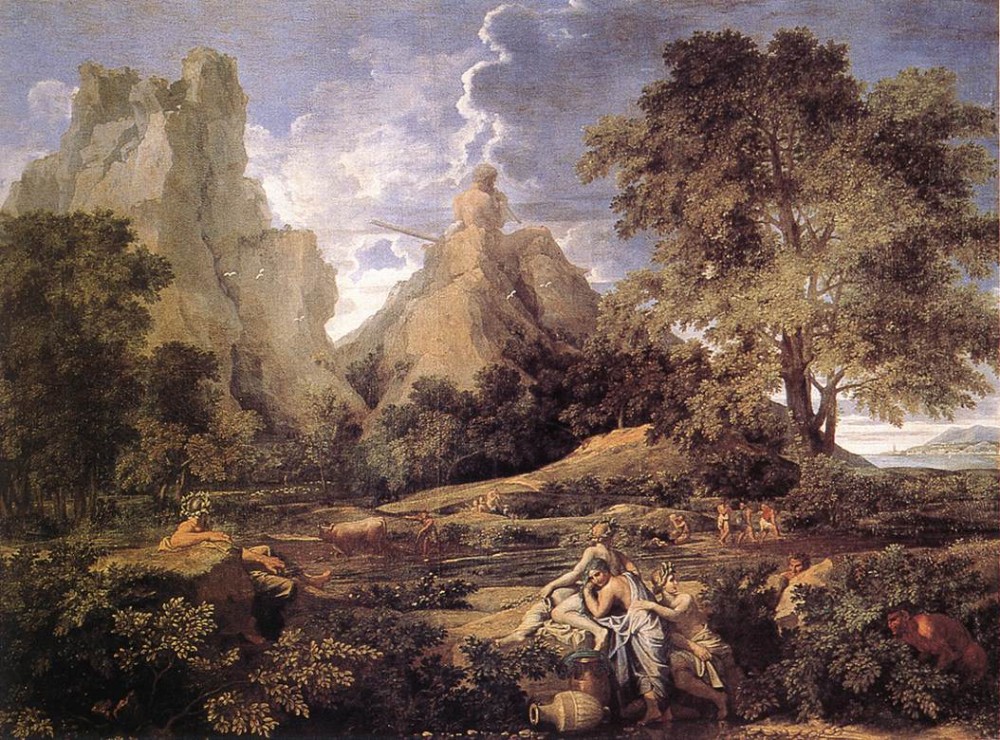 Landscape With Polyphemus by Nicolas Poussin