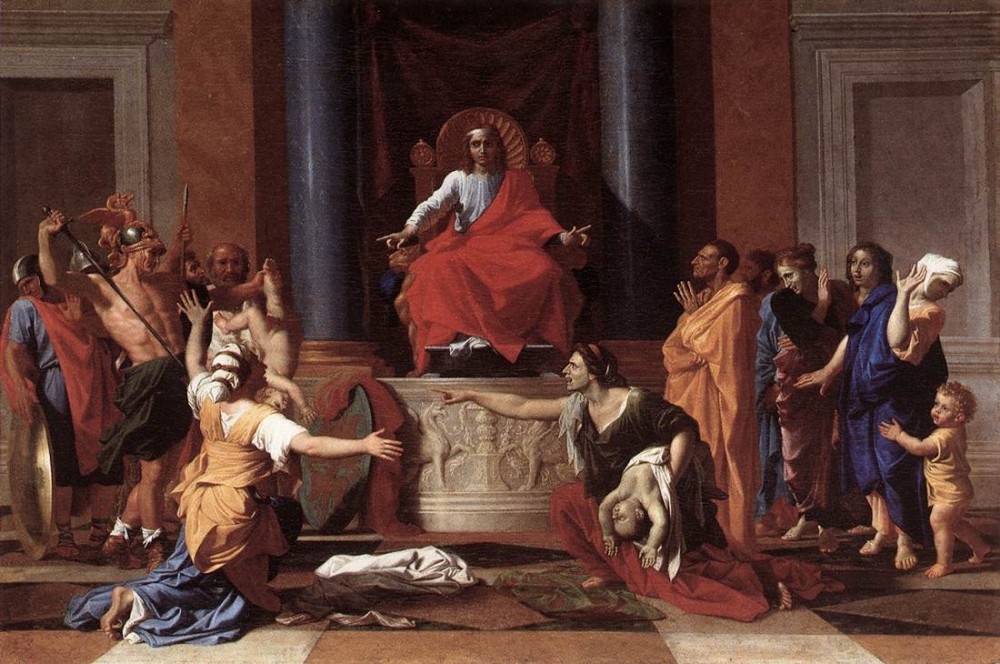 The Judgement of Solomon by Nicolas Poussin