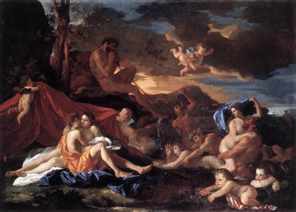 Acis And Galatea by Nicolas Poussin