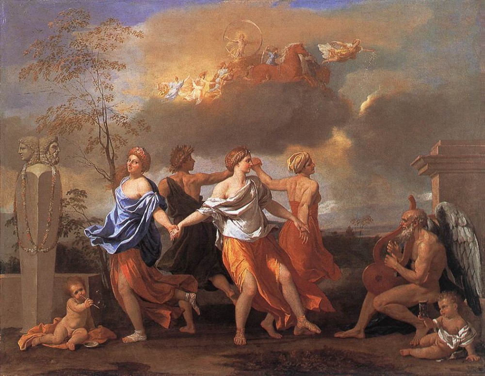 Dance To The Music by Nicolas Poussin