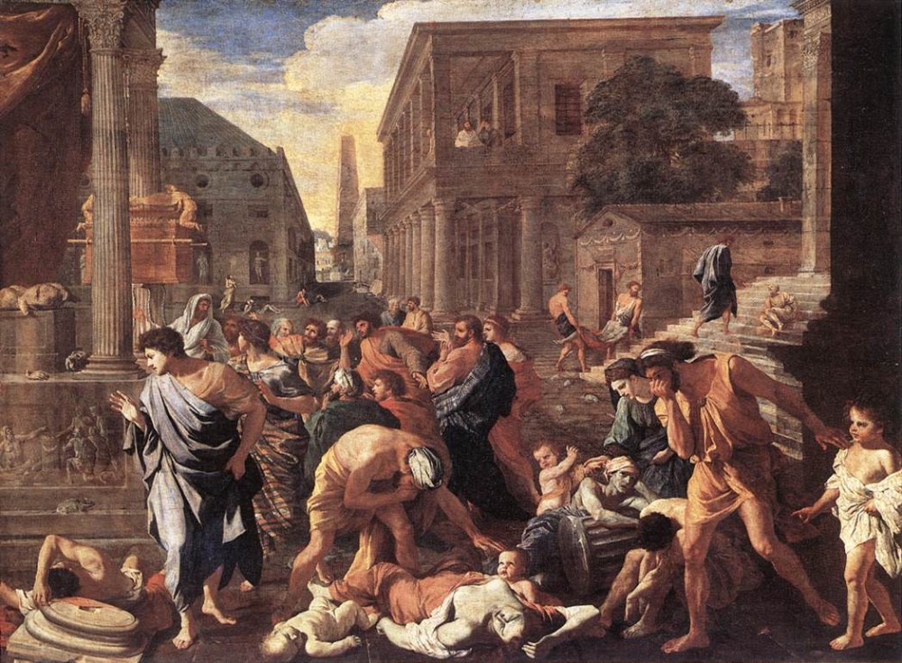 Plague At Ashod by Nicolas Poussin