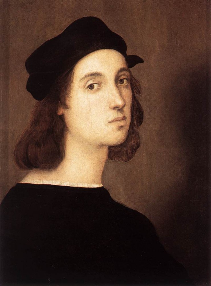 Self Portrait by Raffaello Sanzio da Urbino