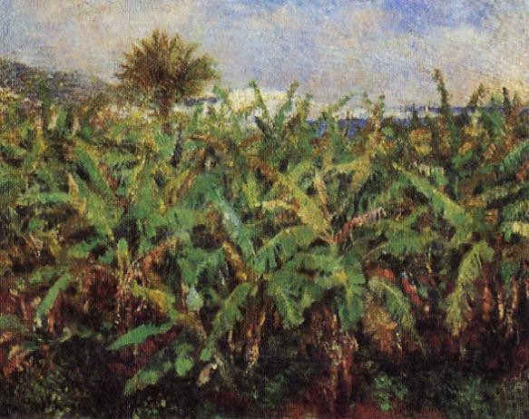 Field of Banana Trees by Pierre-Auguste Renoir