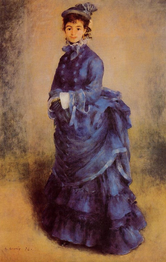The Parisian by Pierre-Auguste Renoir