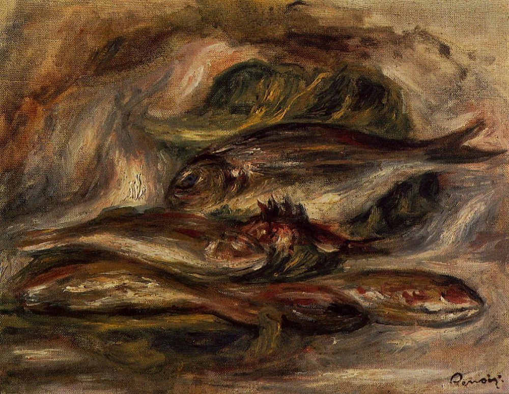 Fish by Pierre-Auguste Renoir
