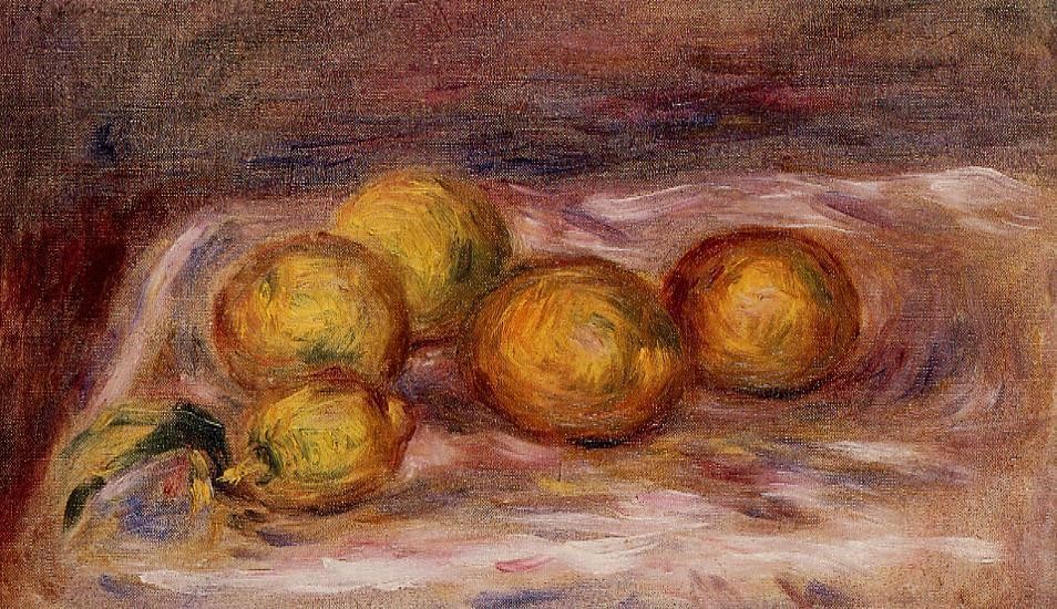 Lemons by Pierre-Auguste Renoir