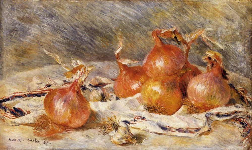 Onions by Pierre-Auguste Renoir