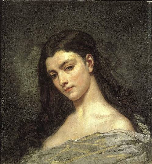 Female Head by Thomas Couture