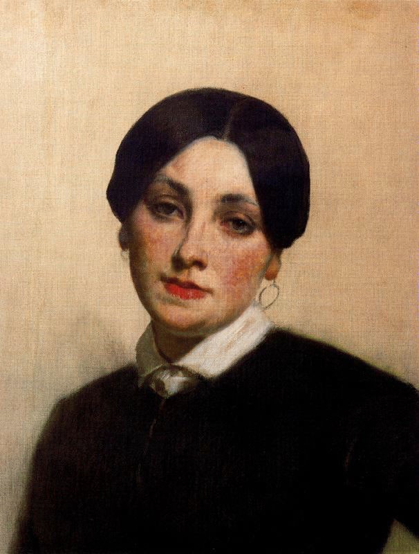 Portrait De Mademoiselle Florentin by Thomas Couture
