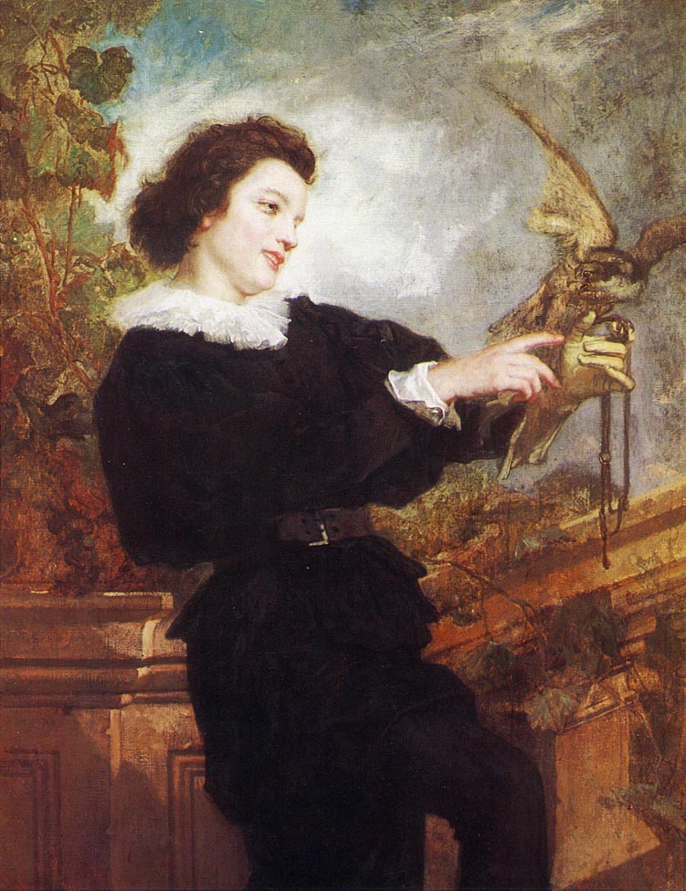 The Falconer by Thomas Couture