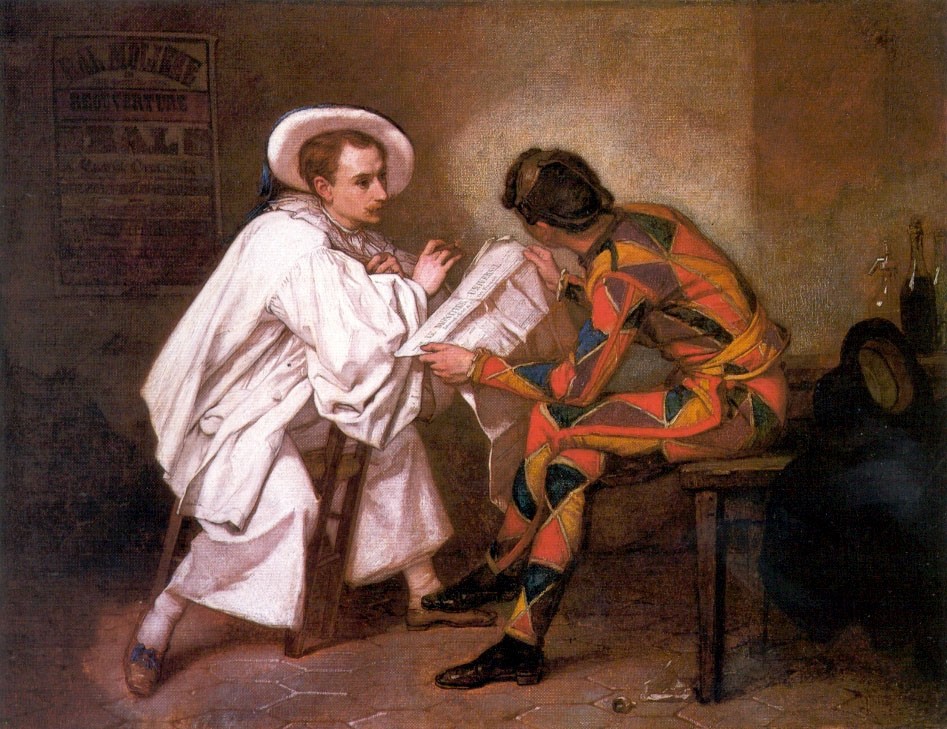 Pierrot The Politician by Thomas Couture