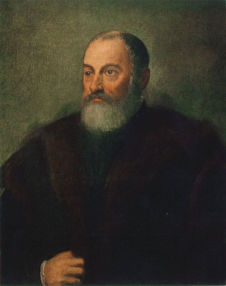 Portrait of a Man by Jacopo Comin (Tintoretto)